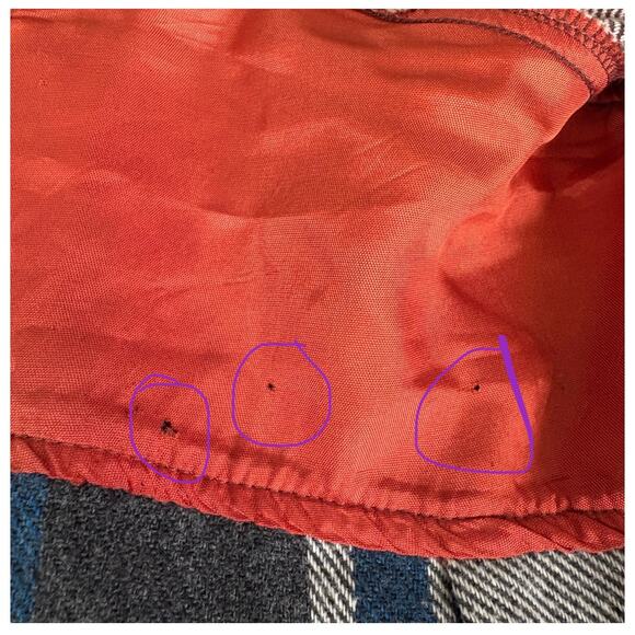 VTG Jordan & Cole USA Plaid Fringes Shacket Wool Blend L Western Barn Country - Picture 8 of 9